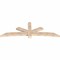 Ekena Millwork Alberta Smooth Timber Gable Bracket, Douglas Fir, 96"W x 32"H x 3 1/2"D x 5 1/2"F, 8/12 Pitch GBW096X32X0406ALB00SDF - alternate 5